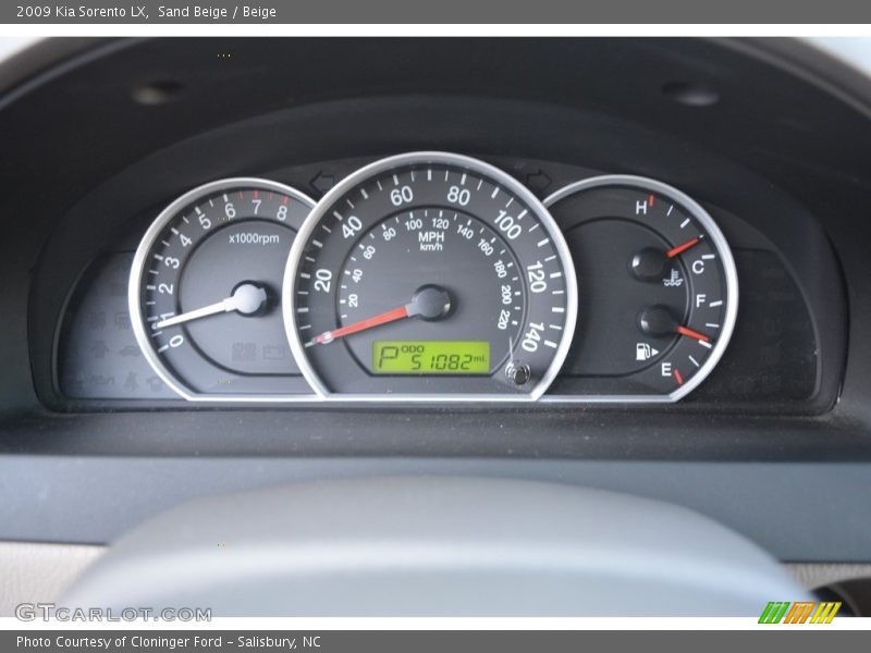 Sand Beige / Beige 2009 Kia Sorento LX