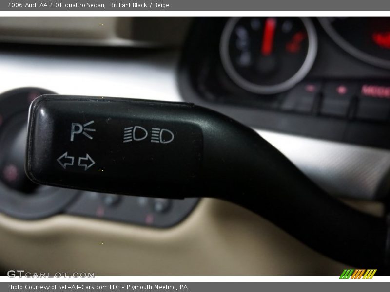 Brilliant Black / Beige 2006 Audi A4 2.0T quattro Sedan