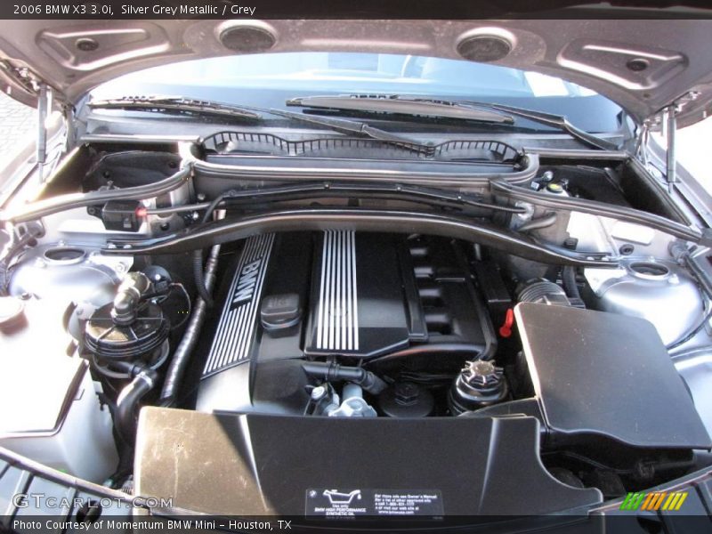 Silver Grey Metallic / Grey 2006 BMW X3 3.0i