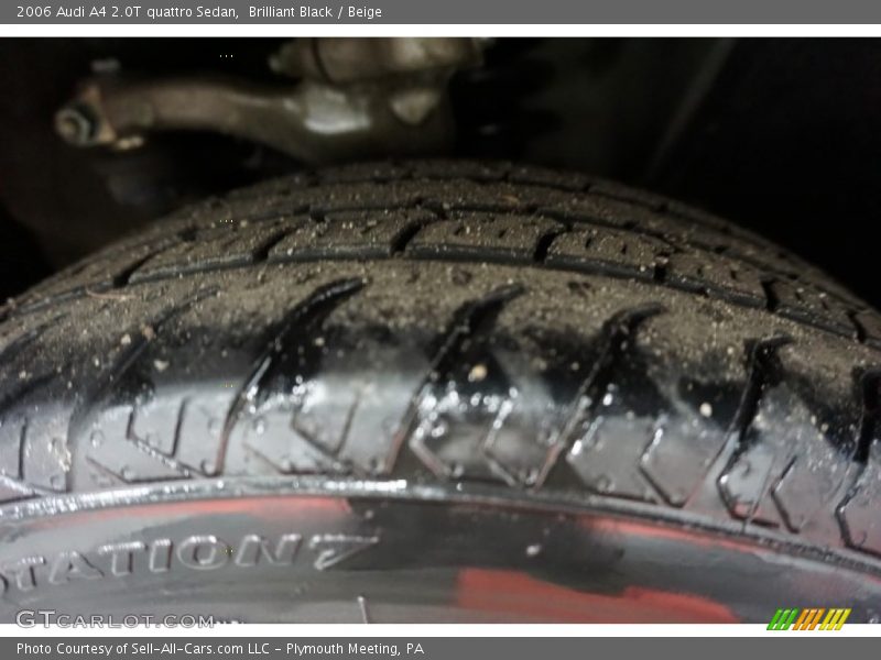 Brilliant Black / Beige 2006 Audi A4 2.0T quattro Sedan