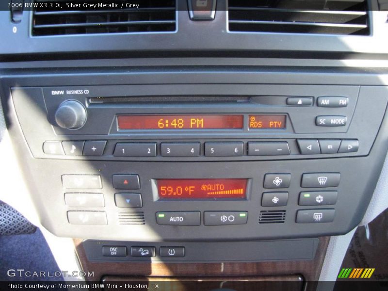 Silver Grey Metallic / Grey 2006 BMW X3 3.0i
