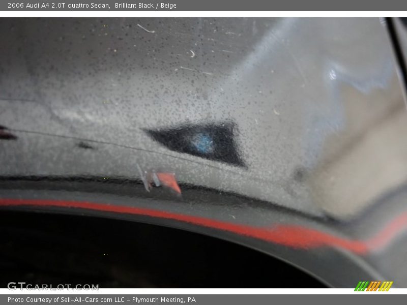 Brilliant Black / Beige 2006 Audi A4 2.0T quattro Sedan