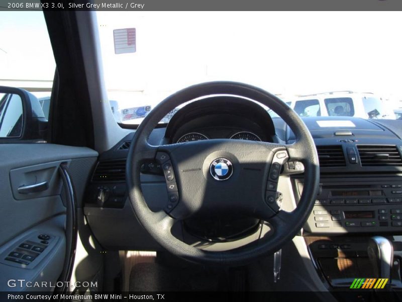 Silver Grey Metallic / Grey 2006 BMW X3 3.0i