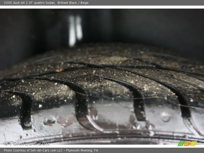Brilliant Black / Beige 2006 Audi A4 2.0T quattro Sedan