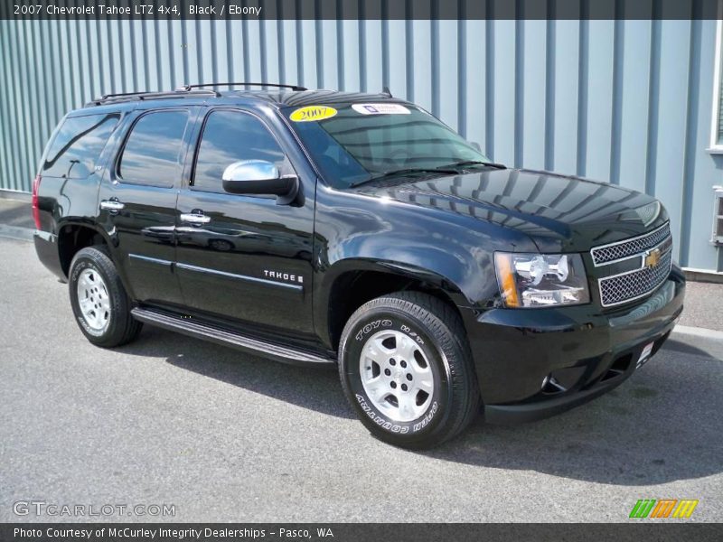 Black / Ebony 2007 Chevrolet Tahoe LTZ 4x4