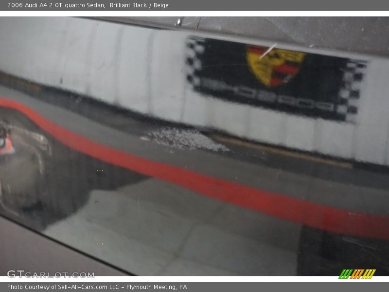 Brilliant Black / Beige 2006 Audi A4 2.0T quattro Sedan