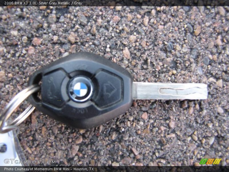 Silver Grey Metallic / Grey 2006 BMW X3 3.0i