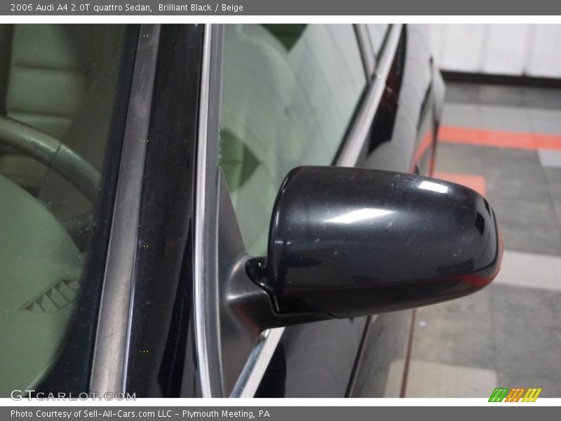 Brilliant Black / Beige 2006 Audi A4 2.0T quattro Sedan