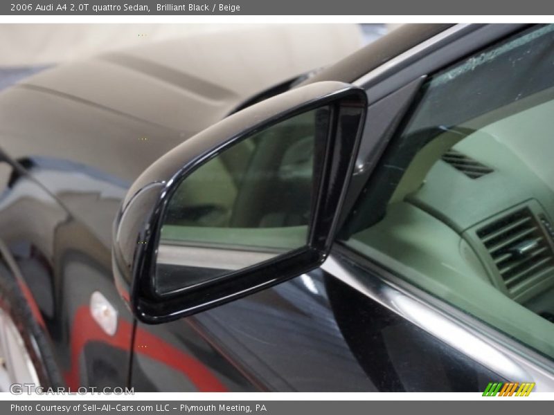 Brilliant Black / Beige 2006 Audi A4 2.0T quattro Sedan