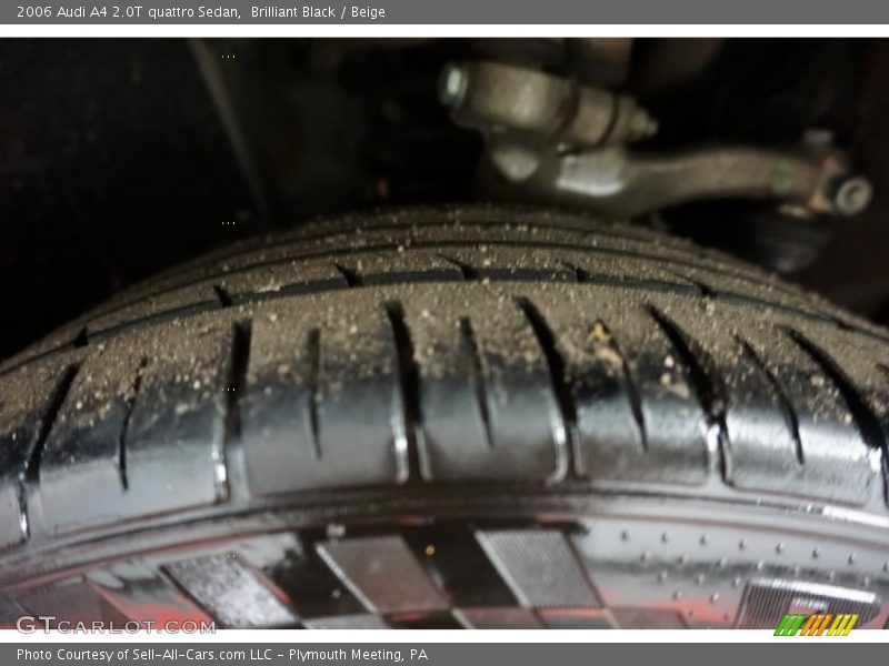 Brilliant Black / Beige 2006 Audi A4 2.0T quattro Sedan