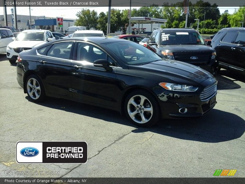 Tuxedo Black / Charcoal Black 2014 Ford Fusion SE