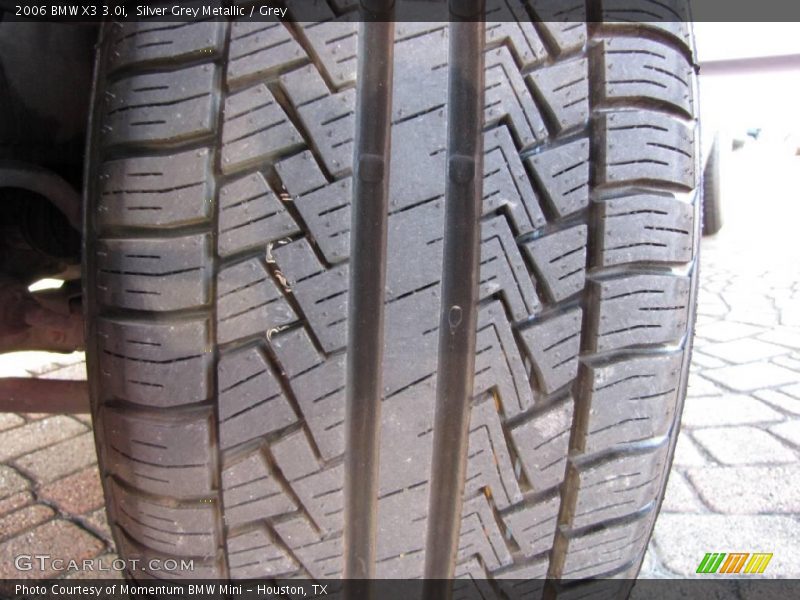 Silver Grey Metallic / Grey 2006 BMW X3 3.0i