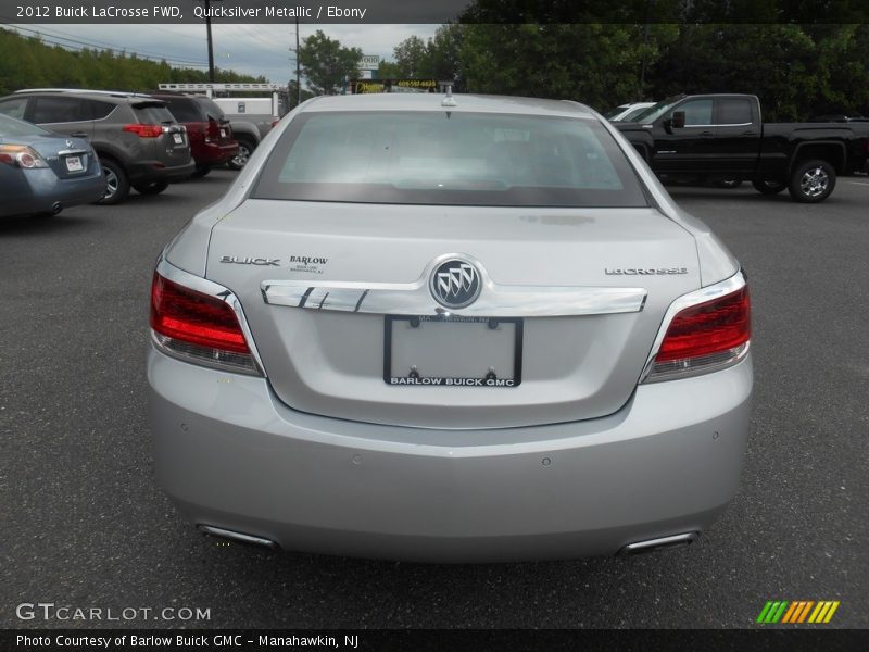 Quicksilver Metallic / Ebony 2012 Buick LaCrosse FWD