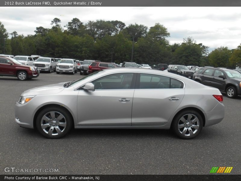 Quicksilver Metallic / Ebony 2012 Buick LaCrosse FWD