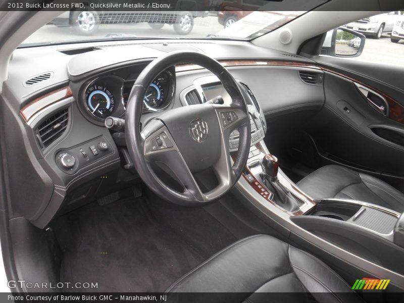 Quicksilver Metallic / Ebony 2012 Buick LaCrosse FWD