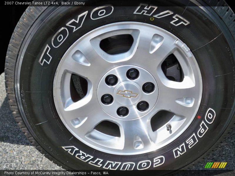 Black / Ebony 2007 Chevrolet Tahoe LTZ 4x4