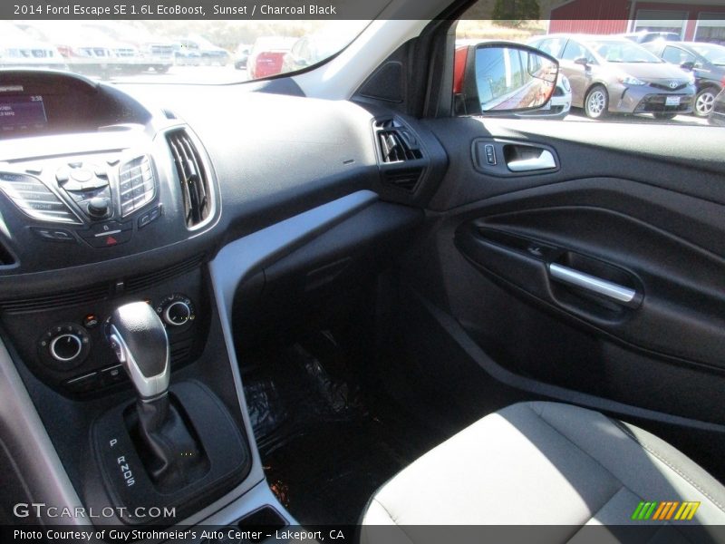 Sunset / Charcoal Black 2014 Ford Escape SE 1.6L EcoBoost