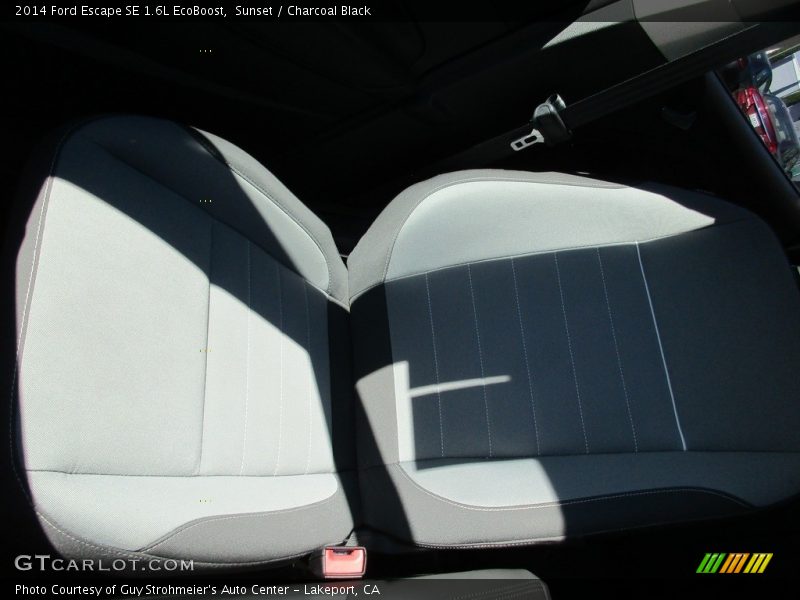 Sunset / Charcoal Black 2014 Ford Escape SE 1.6L EcoBoost