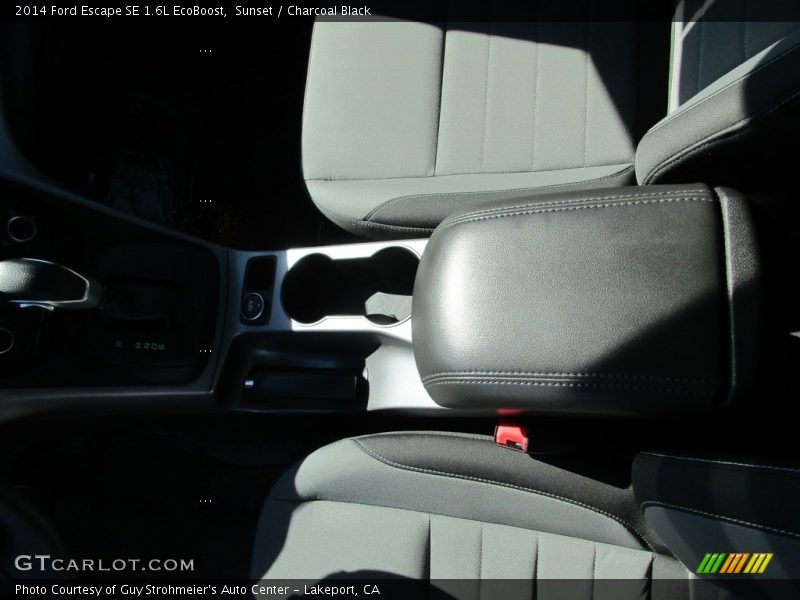 Sunset / Charcoal Black 2014 Ford Escape SE 1.6L EcoBoost