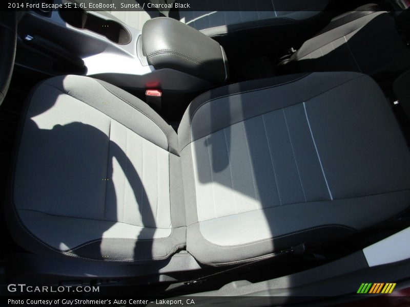 Sunset / Charcoal Black 2014 Ford Escape SE 1.6L EcoBoost
