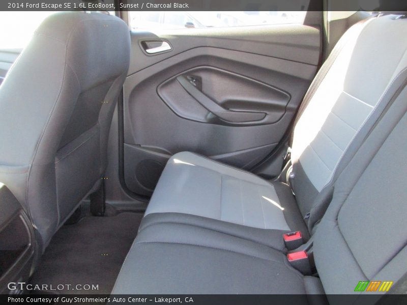 Sunset / Charcoal Black 2014 Ford Escape SE 1.6L EcoBoost