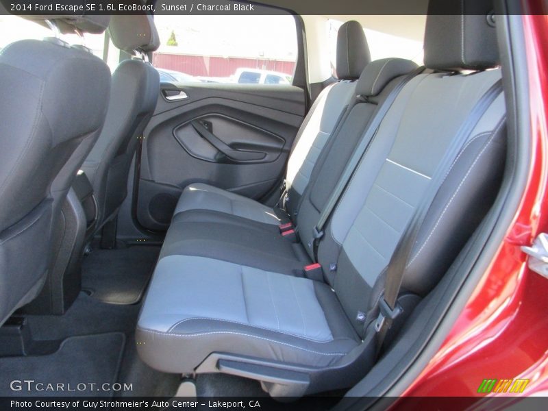 Sunset / Charcoal Black 2014 Ford Escape SE 1.6L EcoBoost