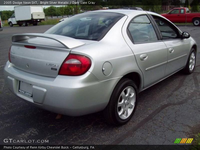 Bright Silver Metallic / Dark Slate Gray 2005 Dodge Neon SXT
