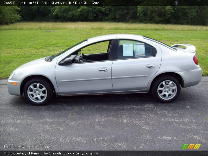 Bright Silver Metallic / Dark Slate Gray 2005 Dodge Neon SXT