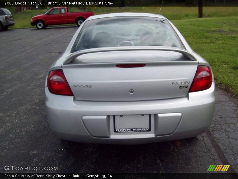Bright Silver Metallic / Dark Slate Gray 2005 Dodge Neon SXT