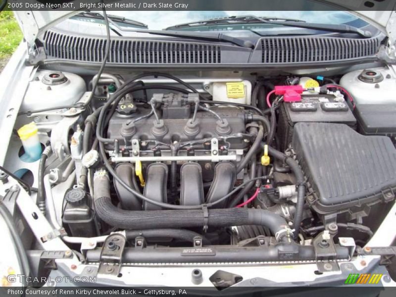 Bright Silver Metallic / Dark Slate Gray 2005 Dodge Neon SXT