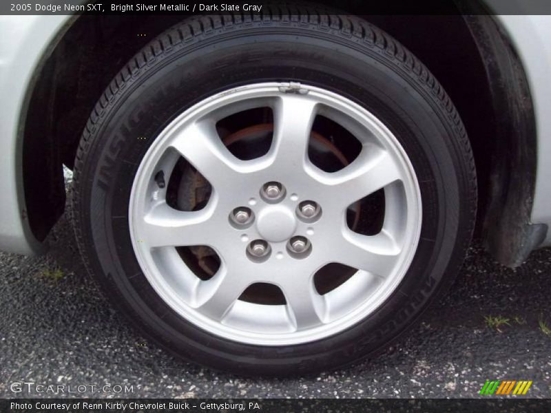 Bright Silver Metallic / Dark Slate Gray 2005 Dodge Neon SXT