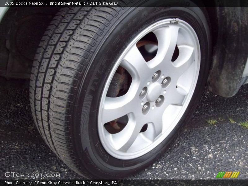 Bright Silver Metallic / Dark Slate Gray 2005 Dodge Neon SXT