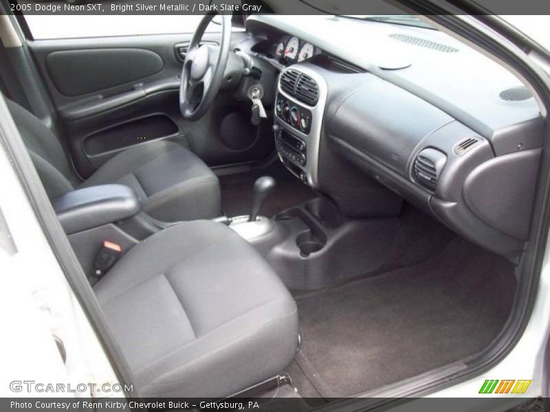 Bright Silver Metallic / Dark Slate Gray 2005 Dodge Neon SXT