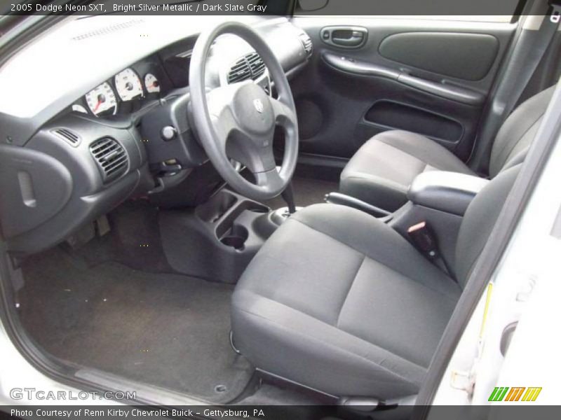 Bright Silver Metallic / Dark Slate Gray 2005 Dodge Neon SXT