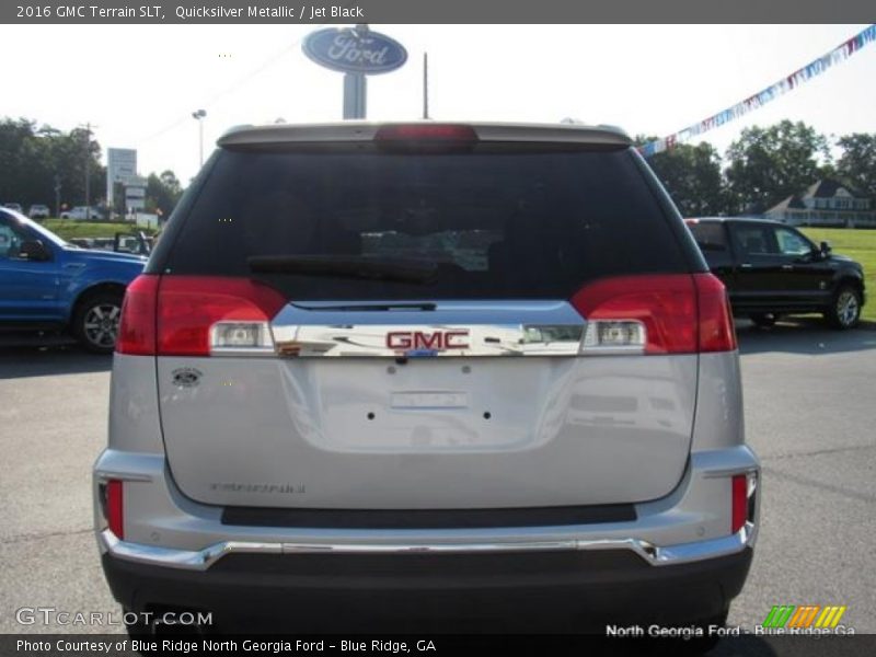 Quicksilver Metallic / Jet Black 2016 GMC Terrain SLT