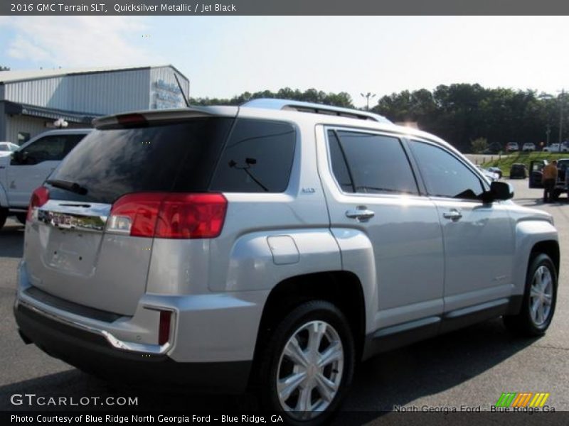 Quicksilver Metallic / Jet Black 2016 GMC Terrain SLT