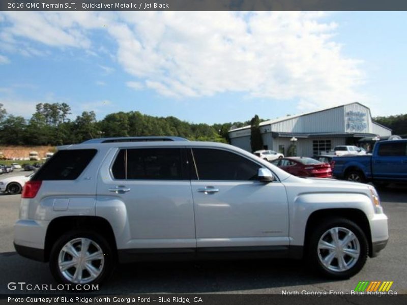 Quicksilver Metallic / Jet Black 2016 GMC Terrain SLT