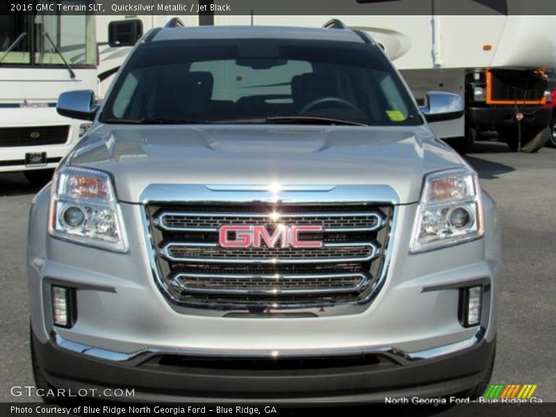 Quicksilver Metallic / Jet Black 2016 GMC Terrain SLT