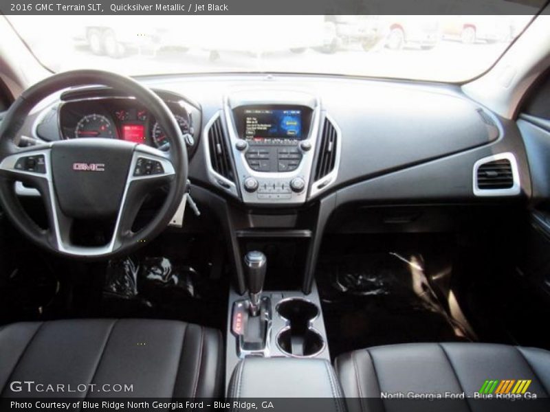 Quicksilver Metallic / Jet Black 2016 GMC Terrain SLT