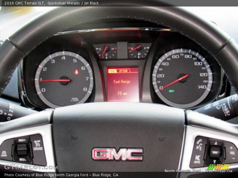 Quicksilver Metallic / Jet Black 2016 GMC Terrain SLT