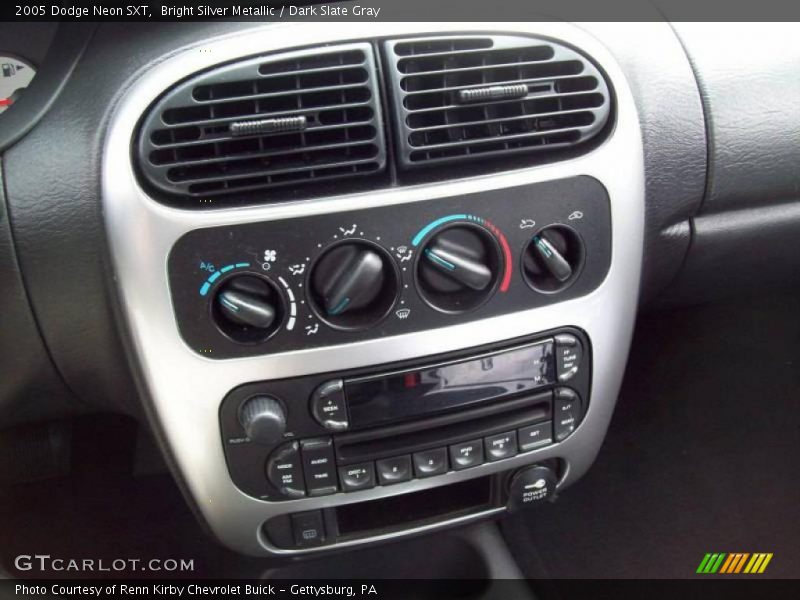 Bright Silver Metallic / Dark Slate Gray 2005 Dodge Neon SXT