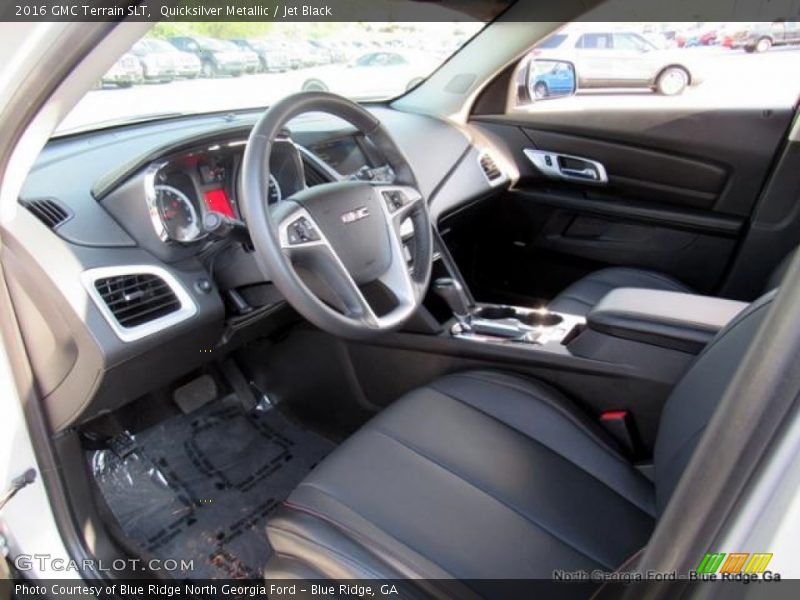 Quicksilver Metallic / Jet Black 2016 GMC Terrain SLT