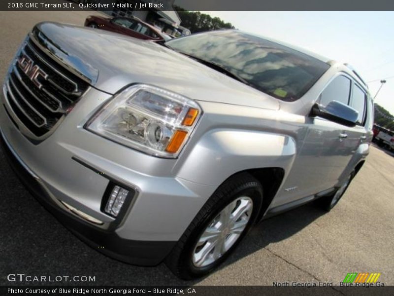 Quicksilver Metallic / Jet Black 2016 GMC Terrain SLT