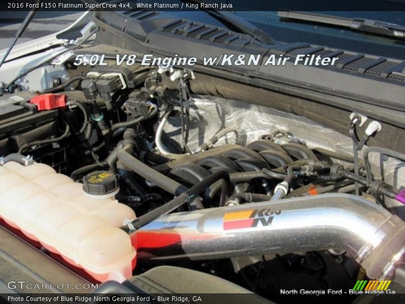 White Platinum / King Ranch Java 2016 Ford F150 Platinum SuperCrew 4x4