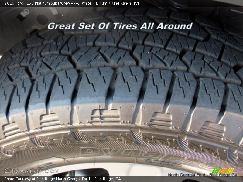 White Platinum / King Ranch Java 2016 Ford F150 Platinum SuperCrew 4x4