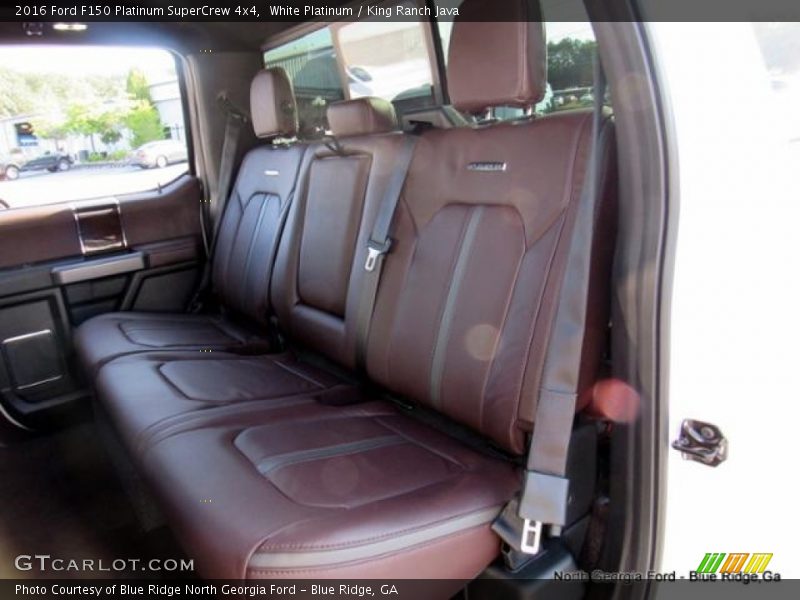 White Platinum / King Ranch Java 2016 Ford F150 Platinum SuperCrew 4x4