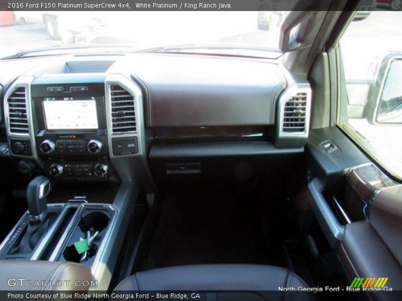 White Platinum / King Ranch Java 2016 Ford F150 Platinum SuperCrew 4x4