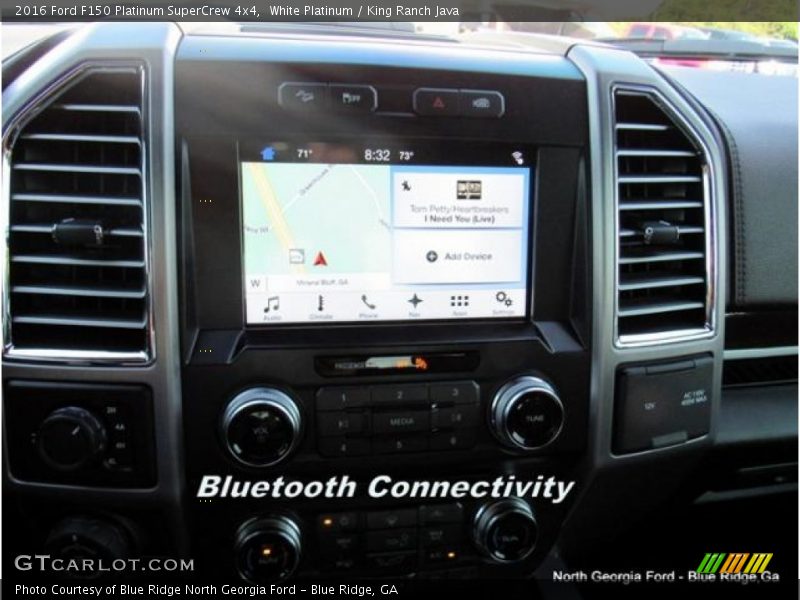 White Platinum / King Ranch Java 2016 Ford F150 Platinum SuperCrew 4x4