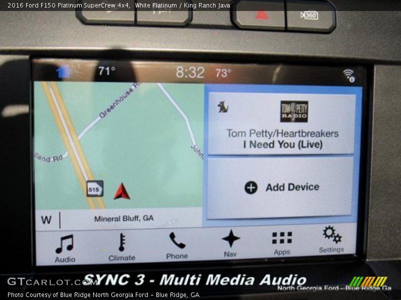 White Platinum / King Ranch Java 2016 Ford F150 Platinum SuperCrew 4x4