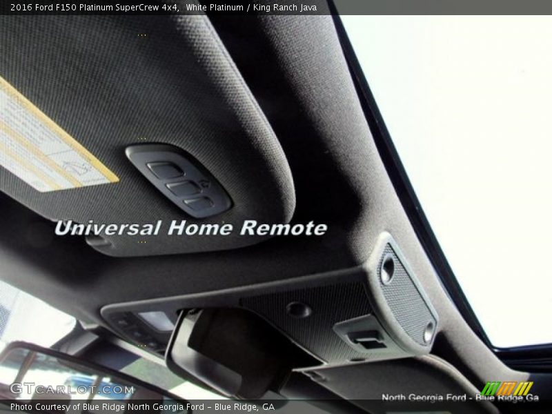 White Platinum / King Ranch Java 2016 Ford F150 Platinum SuperCrew 4x4